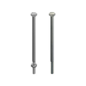 Pernos con cabeza hexagonal en diferentes acabados, diseñados para aplicaciones estructurales e industriales, ofreciendo alta resistencia y fijación segura.