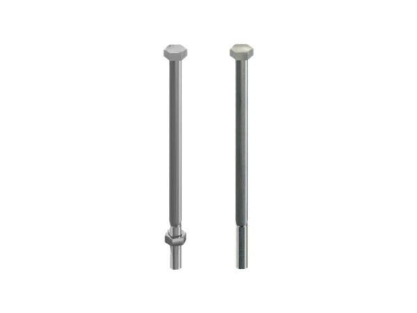 Pernos con cabeza hexagonal en diferentes acabados, diseñados para aplicaciones estructurales e industriales, ofreciendo alta resistencia y fijación segura.